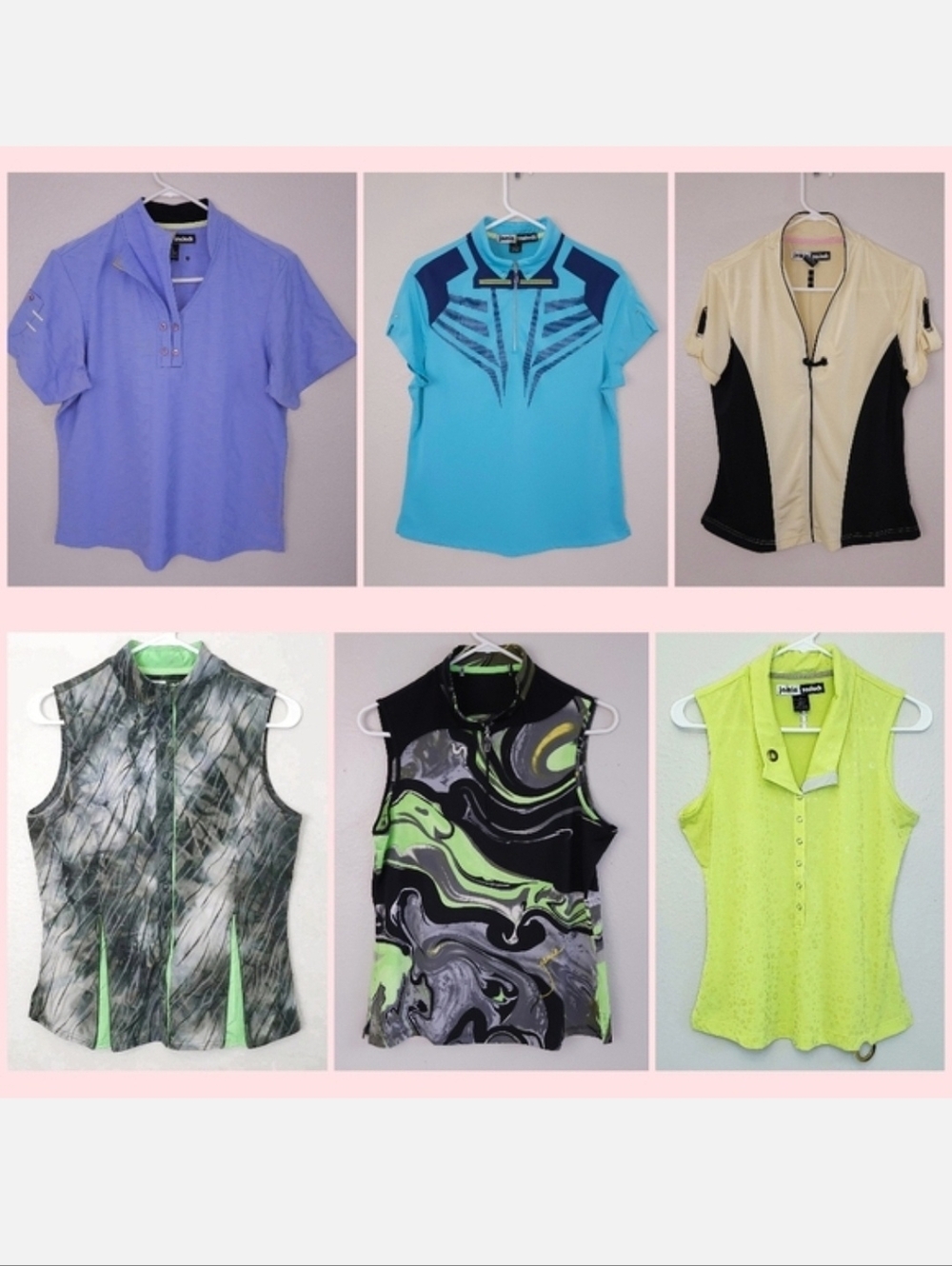 x6 JAMIE SADOCK Lot Tee & Tank Top MEDIUM